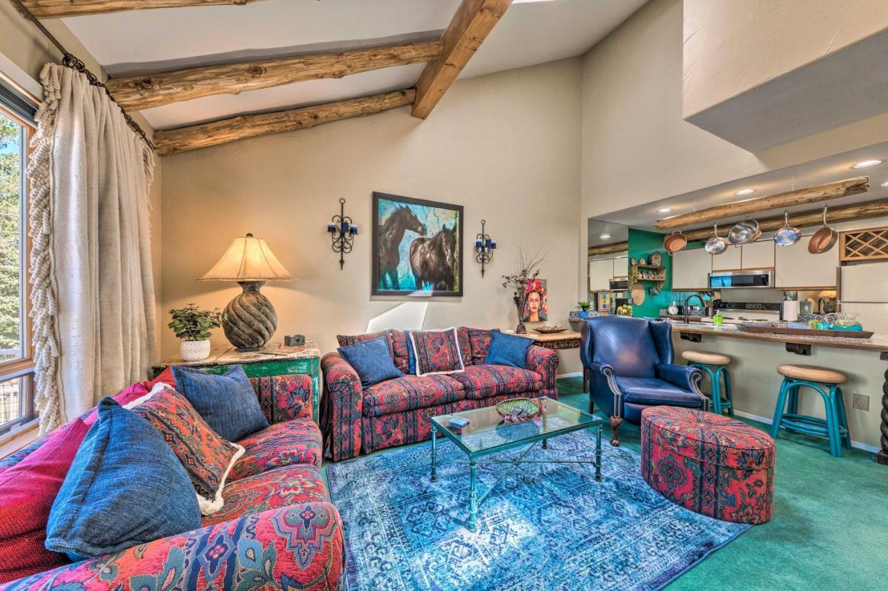 Eclectic Home With Deck 4 Miles To Ski Cloudcroft! Экстерьер фото